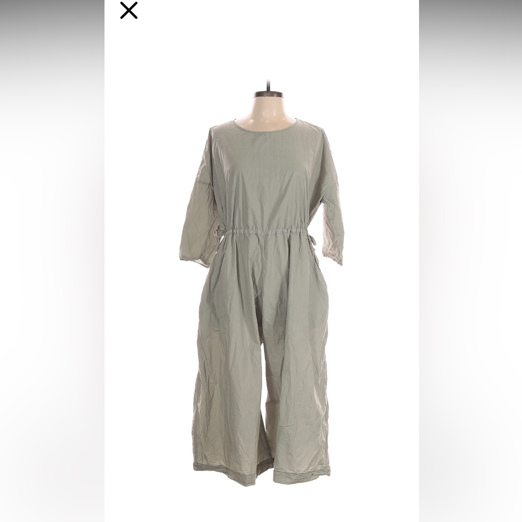 Album Di Famiglia Elegant Gray Jumpsuit